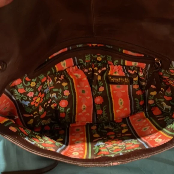 👜 LOOP NYC BOHO LEATHER BAG PURSE HOBO SATCHEL 👜 NWOT - Picture 8 of 10